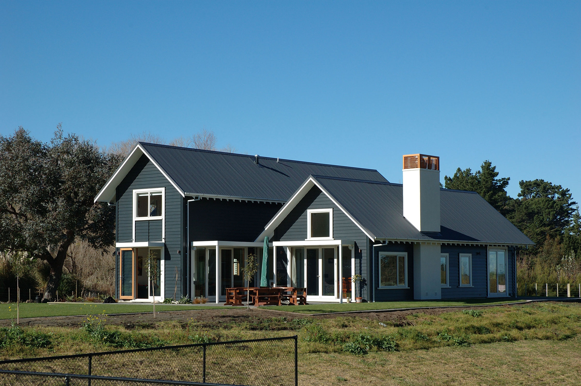 Exterior view of van Dalen house