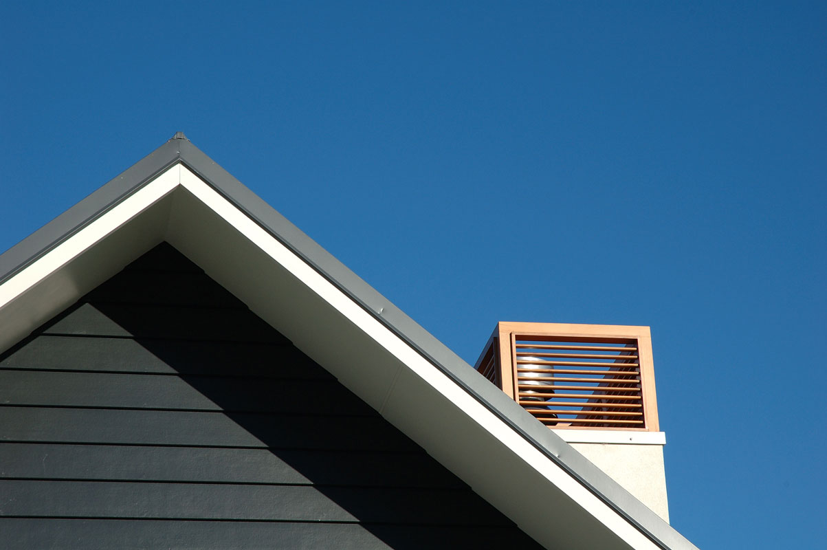 van Dalen house roof and chimney detail