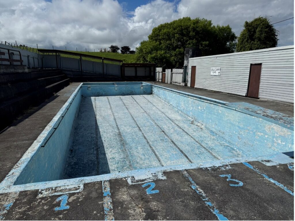 Fordell Community pool empty